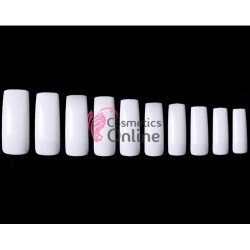 Tipsuri clasice 100 bucati cu bordura mare Albe TPS05  